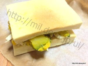 高野豆腐サンドウィッチ・潰瘍性大腸炎レシピ