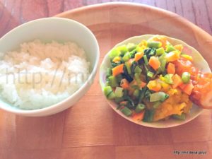 2018年6月25日、朝食