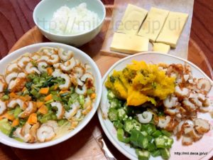 2018年6月25日、夕食