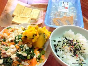 2018年6月28日、昼食