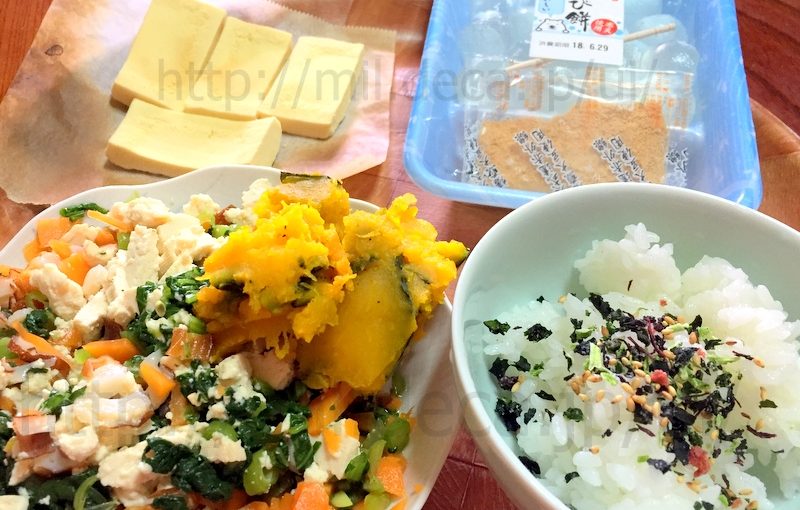 2018年6月28日、昼食