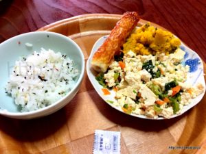 2018年7月2日、朝食