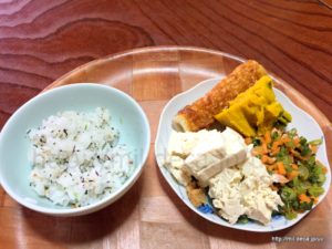 2018年7月3日、朝食