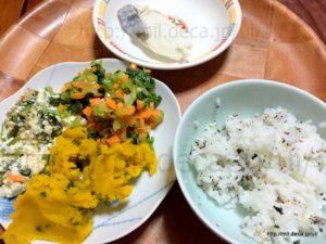 2018年7月3日、夕食