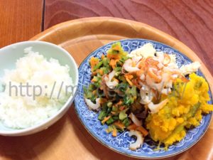 2018年7月8日、昼食