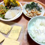 2018年7月8日、夕食