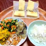 2018年7月9日、夕食