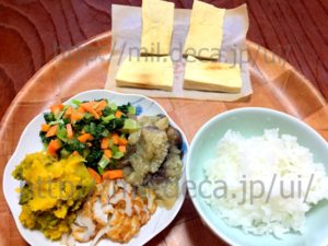 2018年7月9日、夕食