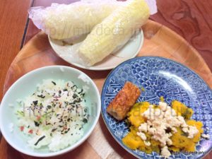 2018年7月12日、朝食