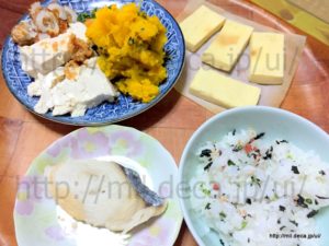 2018年7月12日、夕食