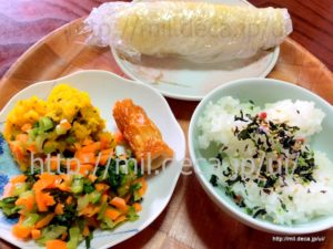 2018年7月13日、朝食