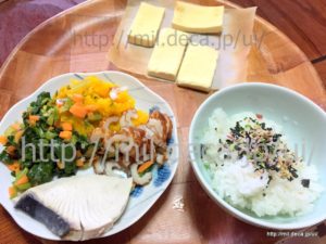 2018年7月13日、昼食