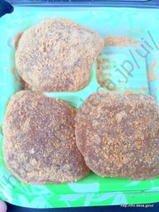 2018年7月17日、間食、おやつ、わらび餅