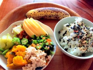 2018年7月20日、朝食