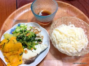 2018年7月20日、夕食