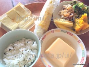 2018年7月21日、昼食