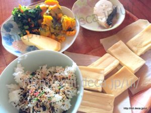 2018年7月22日、昼食