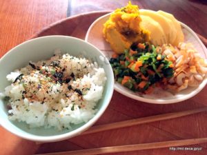 2018年7月23日、朝食