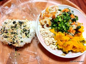 2018年7月24日、夕食