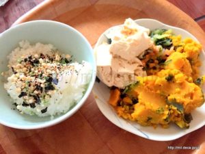 2018年7月25日、朝食