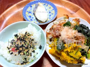 2018年7月30日、夕食